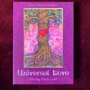 Universial love healing oracle cards